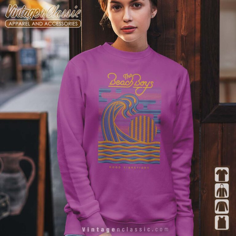 Song Good Vibrations Beach Boys Sweatshirt Song Good Vibrations Beach Boys Sweatshirt