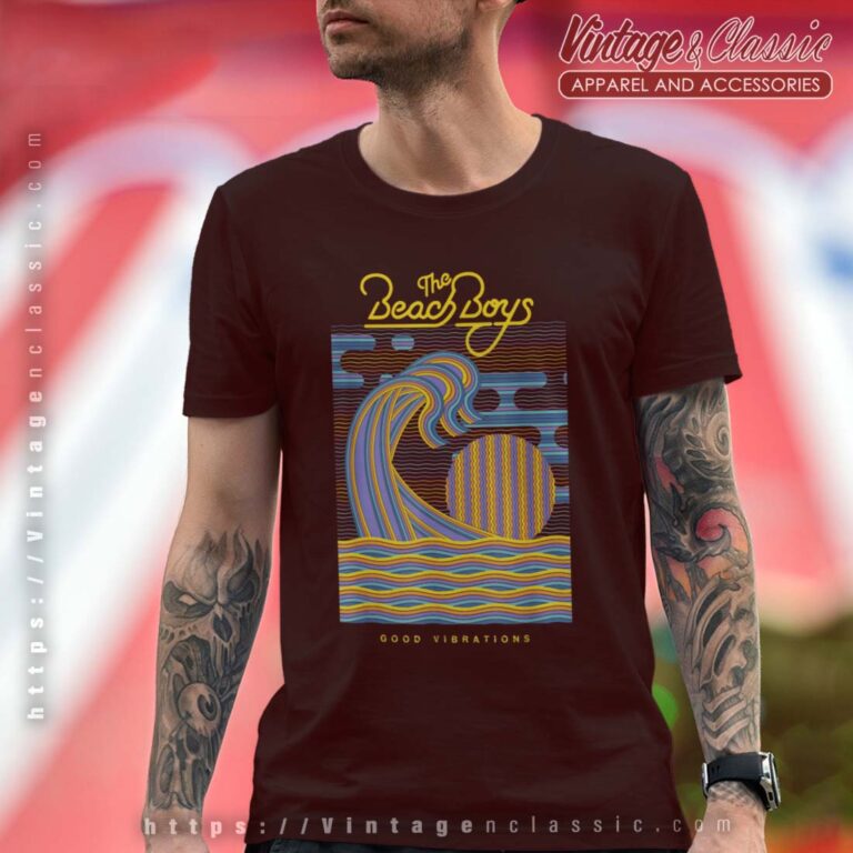 Song Good Vibrations Beach Boys Tshirt Song Good Vibrations Beach Boys Tshirt