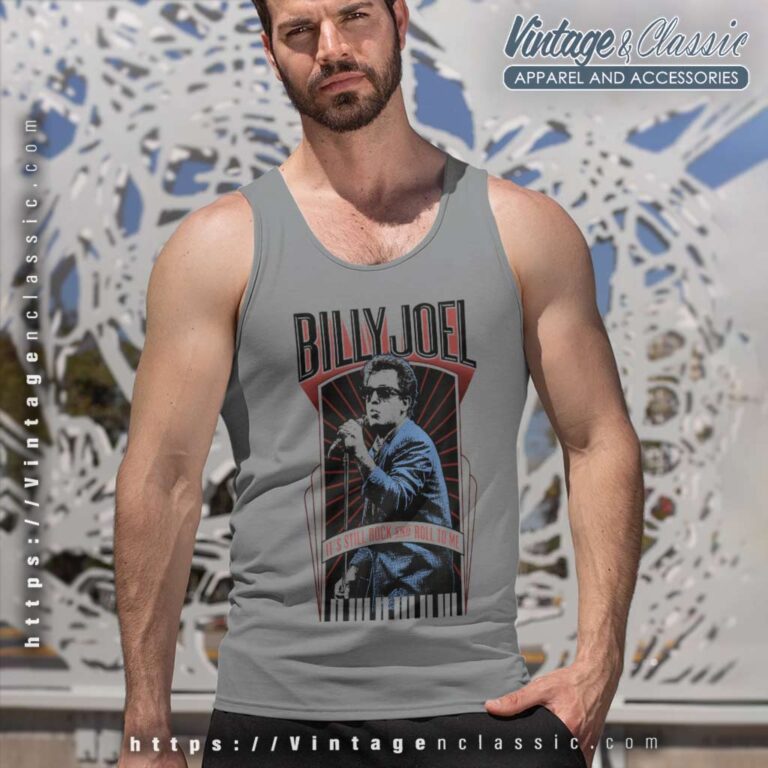 Song It's Still Rock And Roll To Me Billy Joel Tank Top Racerback Song It's Still Rock And Roll To Me Billy Joel Tank Top Racerback