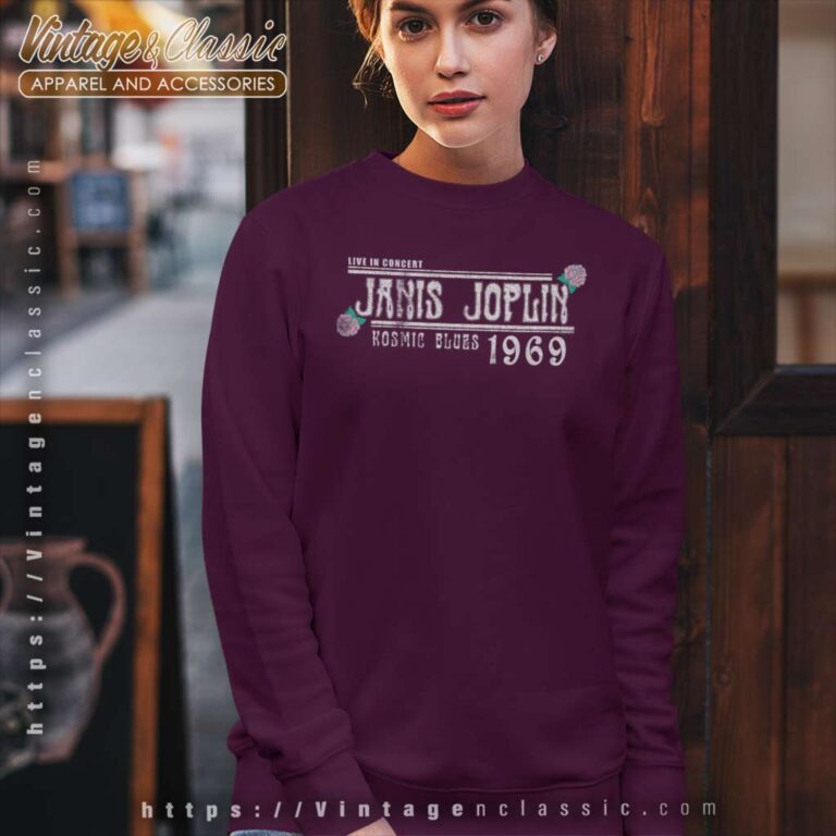 Song Kozmic Bluesjanis Joplin Sweatshirt Song Kozmic Bluesjanis Joplin Sweatshirt