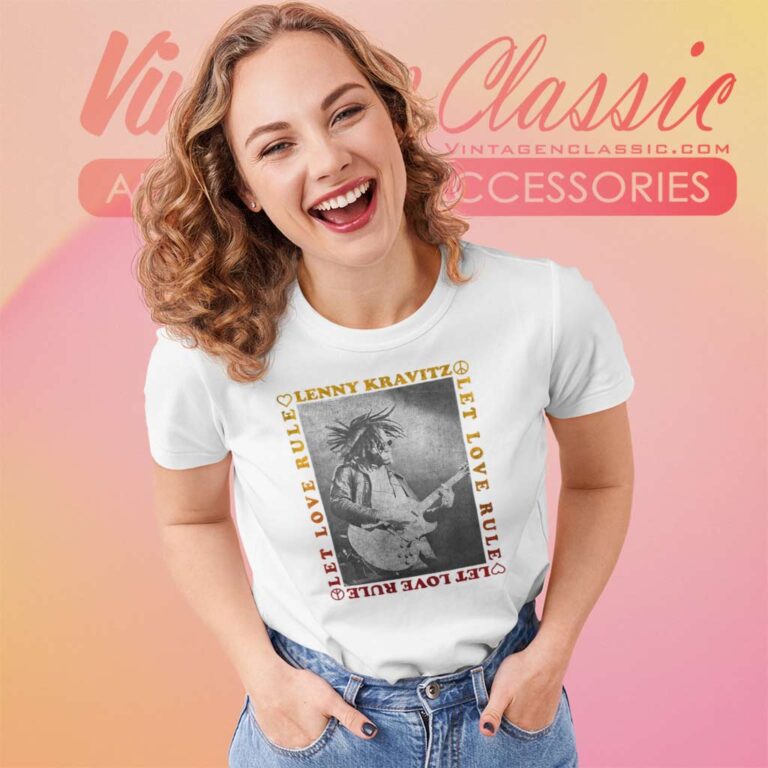 Song Let Love Rule Lenny Kravitz Women TShirt Song Let Love Rule Lenny Kravitz Women TShirt