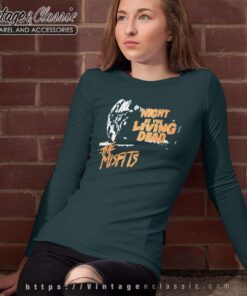 Song Night Of The Living Dead Misfits Shirt 4 Song Night Of The Living Dead Misfits Long Sleeve Tee