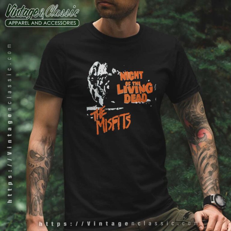 Song Night Of The Living Dead Misfits T Shirt Song Night Of The Living Dead Misfits T Shirt