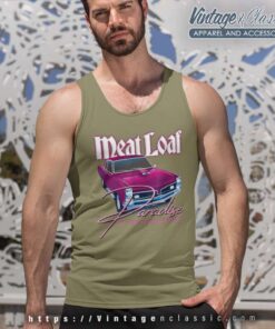 Song Paradise By The Dashboard Light Meat Loaf Tank Top Racerback