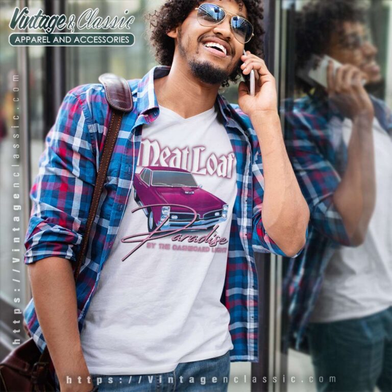 Song Paradise By The Dashboard Light Meat Loaf V Neck TShirt Song Paradise By The Dashboard Light Meat Loaf V Neck TShirt