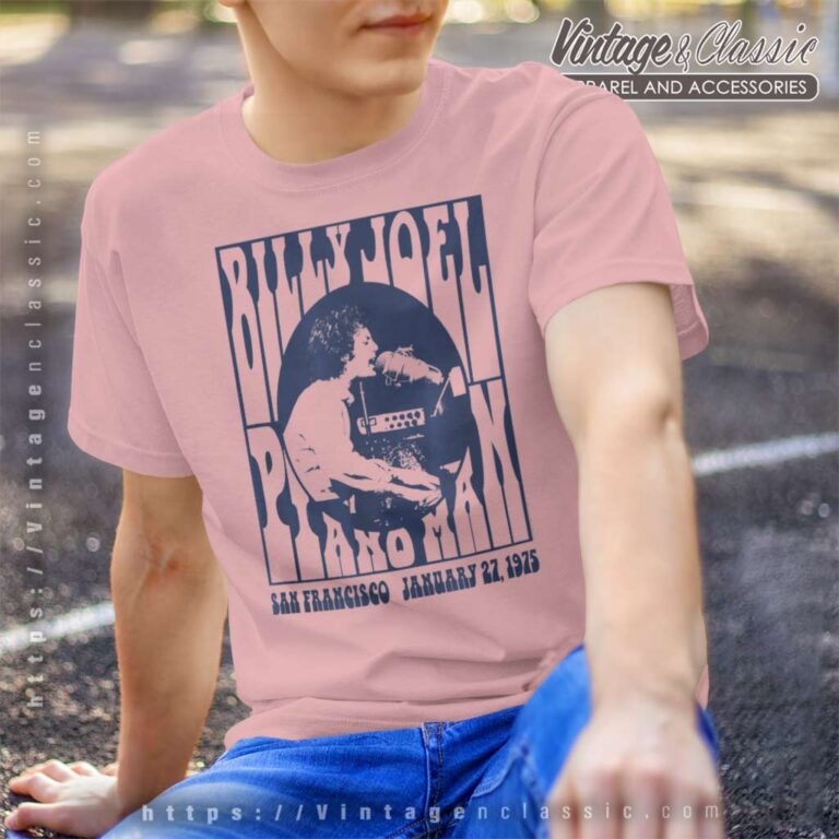 Song Piano Man 1975 Billy Joel T Shirt Song Piano Man 1975 Billy Joel T Shirt