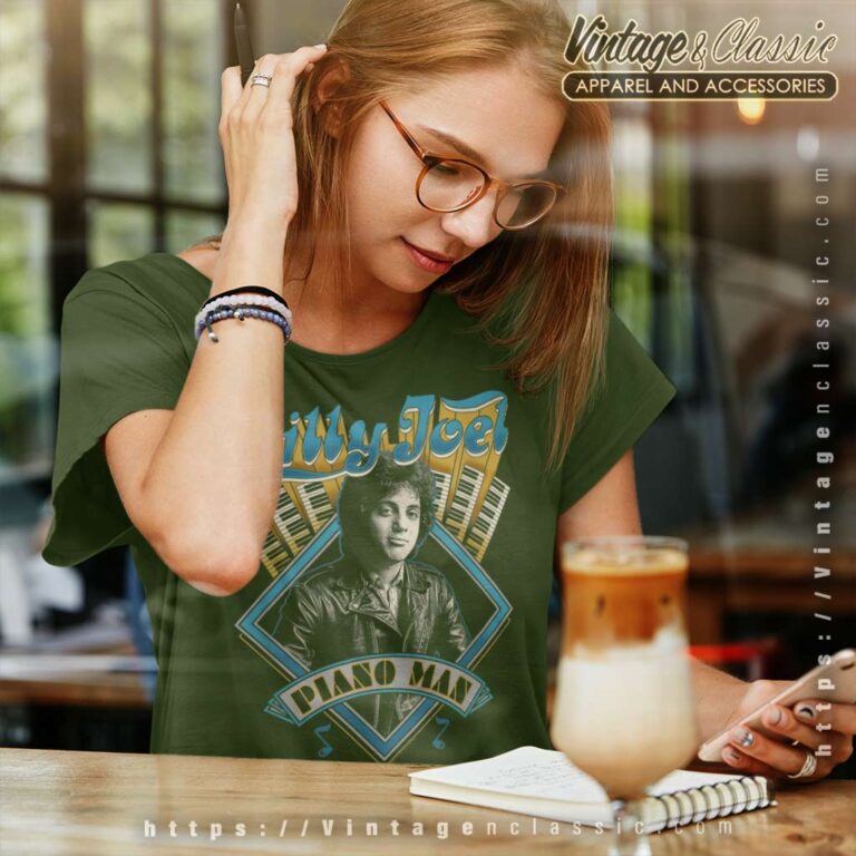 Song Piano Man Billy Joel Women TShirt Song Piano Man Billy Joel Women TShirt