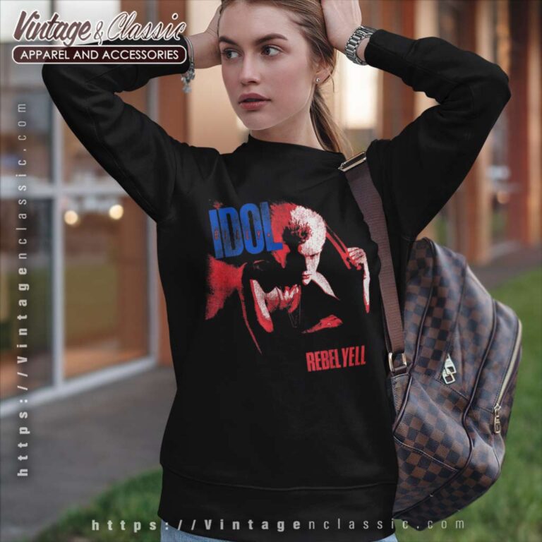 Song Rebel Yell Billy Idol Sweatshirt Song Rebel Yell Billy Idol Sweatshirt