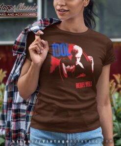 Song Rebel Yell Billy Idol Women TShirt