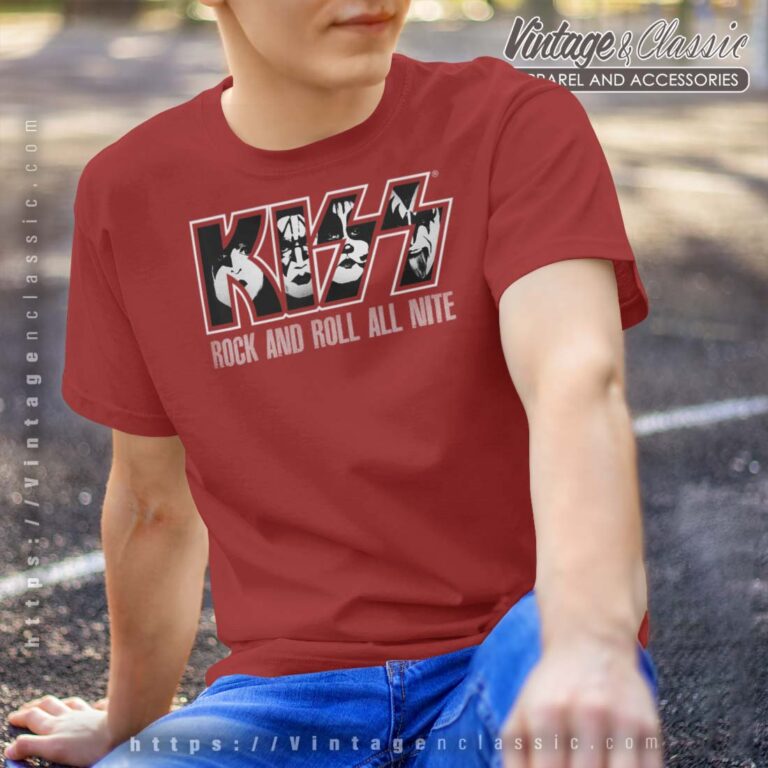 Song Rock And Roll All Nite Kiss Tshirt Song Rock And Roll All Nite Kiss Tshirt
