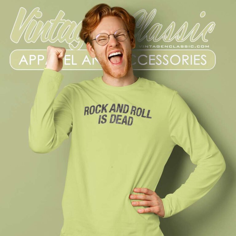 Song Rock And Roll Is Dead Lenny Kravitz Long Sleeve Tee Song Rock And Roll Is Dead Lenny Kravitz Long Sleeve Tee