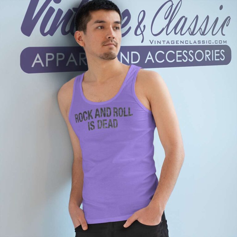 Song Rock And Roll Is Dead Lenny Kravitz Tank Top Racerback Song Rock And Roll Is Dead Lenny Kravitz Tank Top Racerback