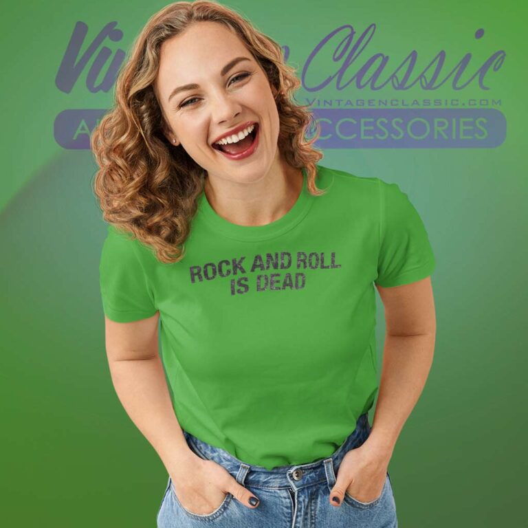 Song Rock And Roll Is Dead Lenny Kravitz Women TShirt Song Rock And Roll Is Dead Lenny Kravitz Women TShirt