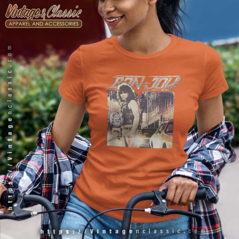 Song Runaway Bon Jovi Women TShirt Song Runaway Bon Jovi Women TShirt