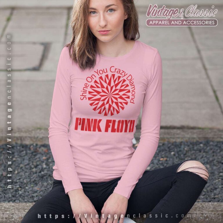 Song Shine On You Crazy Diamond Pink Floyd Shirt Long Sleeve Tee Song Shine On You Crazy Diamond Pink Floyd Shirt Long Sleeve Tee