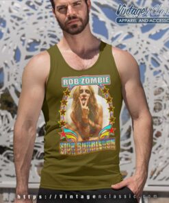 Song Sick Bubblegum Rob Zombie Shirt 4 Song Sick Bubblegum Rob Zombie Tank Top Racerback