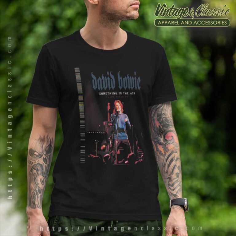 Song Something In The Air David Bowie T Shirt Song Something In The Air David Bowie T Shirt