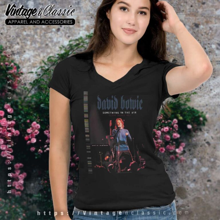 Song Something In The Air David Bowie V Neck TShirt Song Something In The Air David Bowie V Neck TShirt