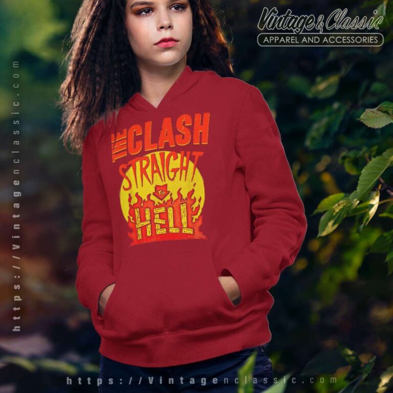 Song Straight To Hell The Clash Hoodie Song Straight To Hell The Clash Hoodie