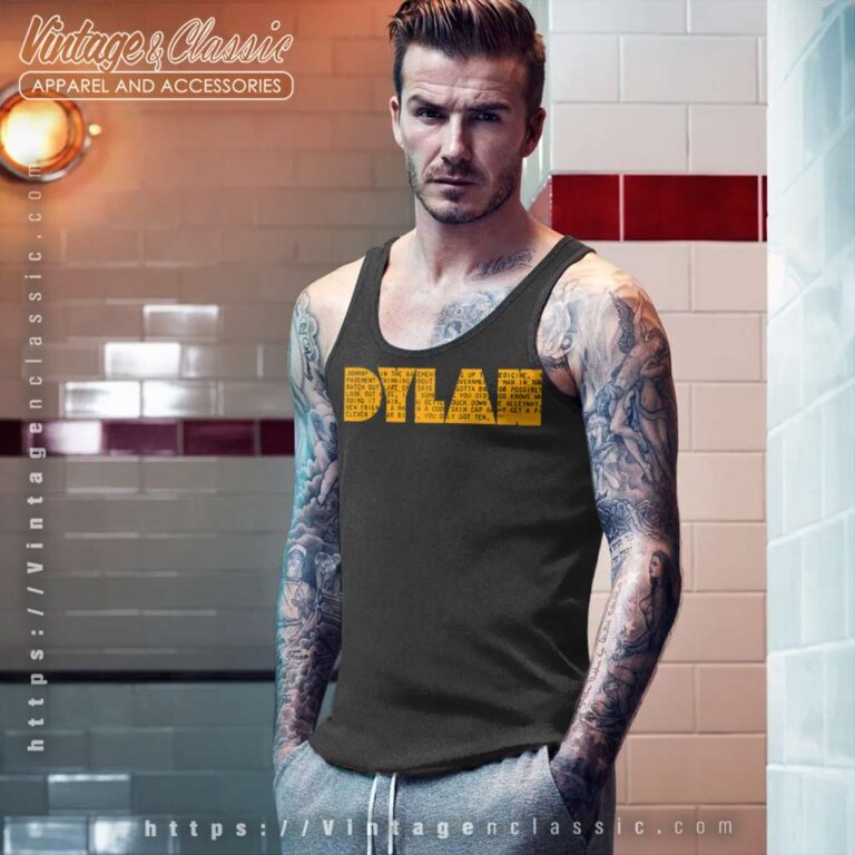 Song Subterranean Homesick Blues Bob Dylan Tank Top Racerback Song Subterranean Homesick Blues Bob Dylan Tank Top Racerback