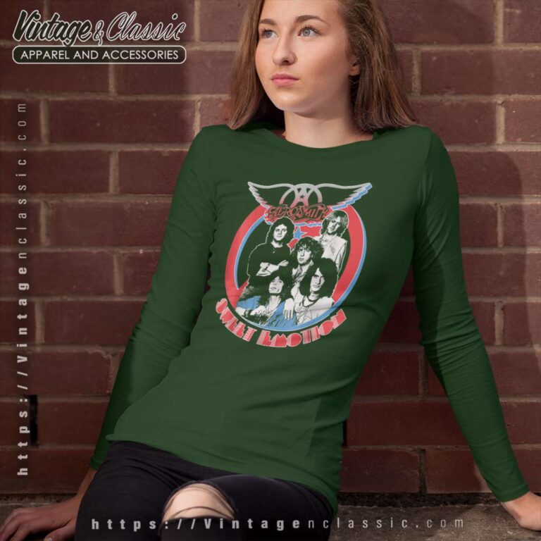 Song Sweet Emotion Aerosmith Long Sleeve Tee Song Sweet Emotion Aerosmith Long Sleeve Tee