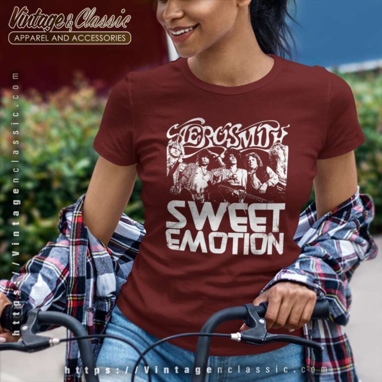 Song Sweet Emotion Aerosmith Women TShirt 1 Song Sweet Emotion Aerosmith Women TShirt 1