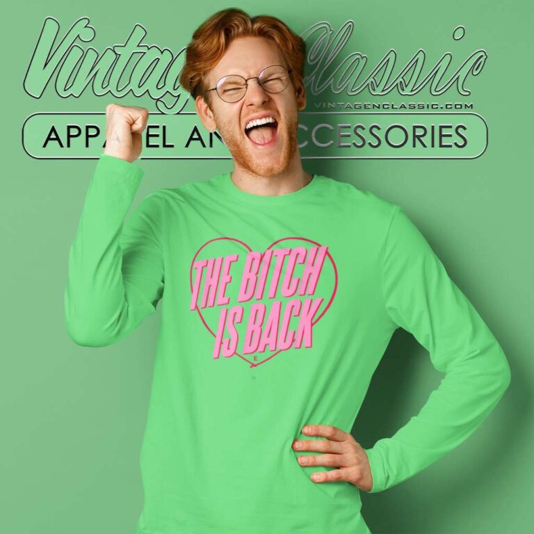 Song The Bitch Is Back Elton John Long Sleeve Tee Song The Bitch Is Back Elton John Long Sleeve Tee