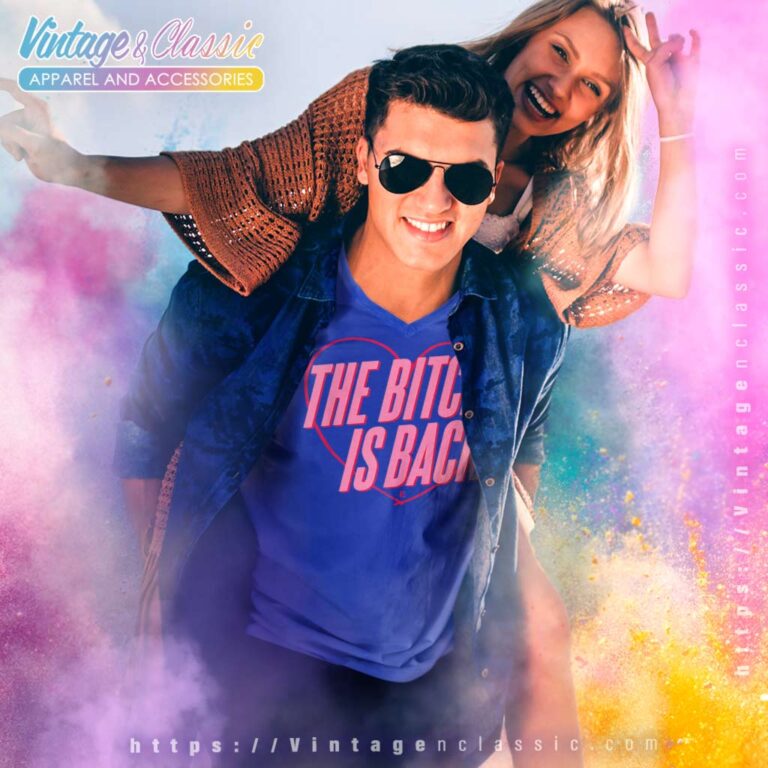 Song The Bitch Is Back Elton John V Neck TShirt Song The Bitch Is Back Elton John V Neck TShirt