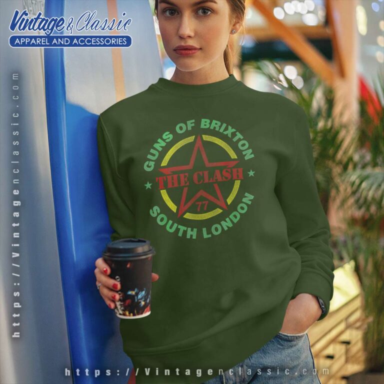 Song The Guns Of Brixtonthe Clash Sweatshirt Song The Guns Of Brixtonthe Clash Sweatshirt