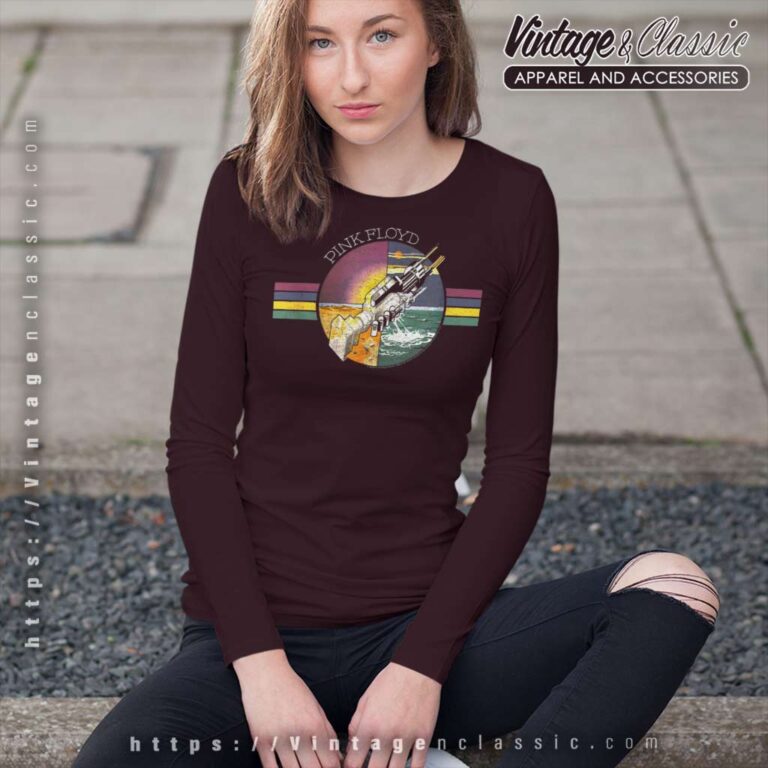 Song Welcome To The Machine Pink Floyd Shirt Long Sleeve Tee Song Welcome To The Machine Pink Floyd Shirt Long Sleeve Tee