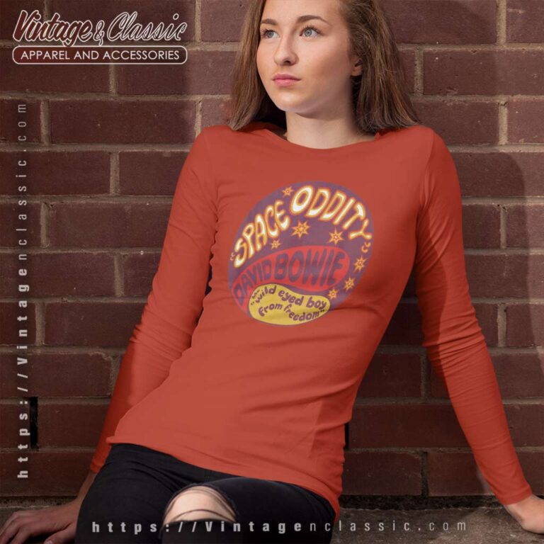 Song Wild Eyed Boy From Freecloud David Bowie Long Sleeve Tee Song Wild Eyed Boy From Freecloud David Bowie Long Sleeve Tee