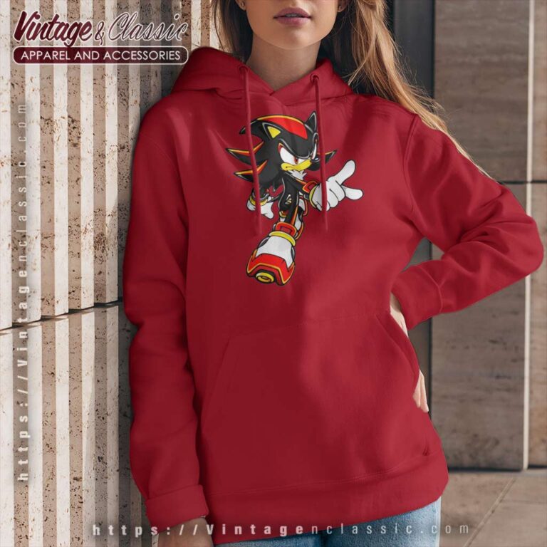 Sonic Art Assets Shadow Hedgehog 5 Hoodie Sonic Art Assets Shadow Hedgehog 5 Hoodie