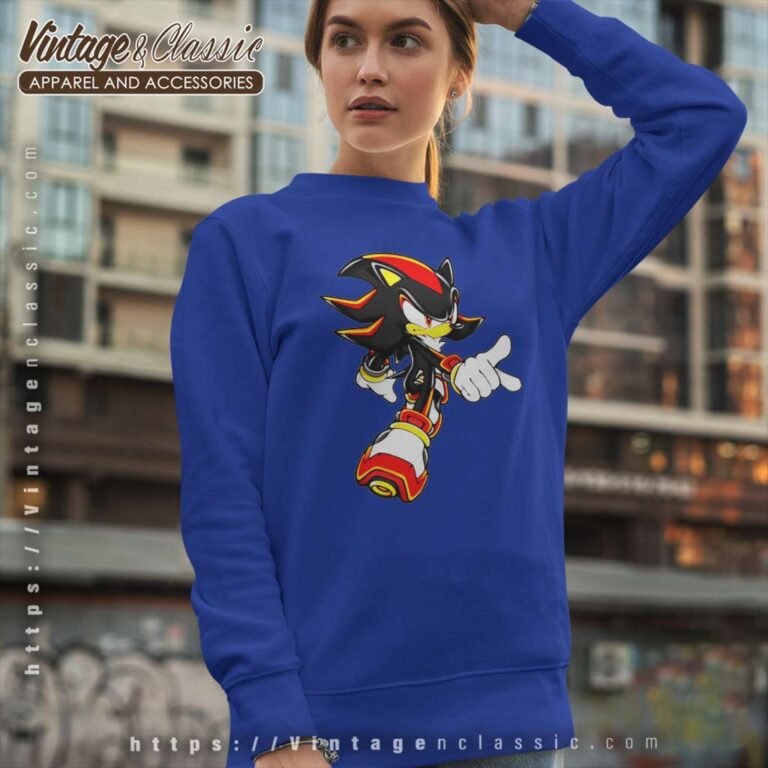 Sonic Art Assets Shadow Hedgehog 5 Sweatshirt Sonic Art Assets Shadow Hedgehog 5 Sweatshirt