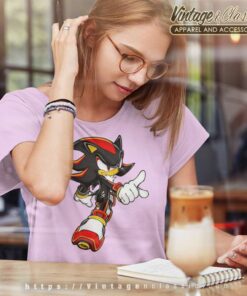 Sonic Art Assets Shadow Hedgehog 5 Women TShirt