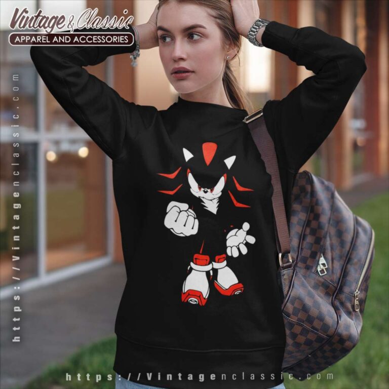 Sonic The Hedgehog Shadow Sweatshirt Sonic The Hedgehog Shadow Sweatshirt