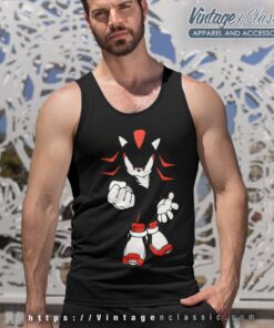 Sonic The Hedgehog Shadow Shirt 4 Sonic The Hedgehog Shadow Tank Top Racerback