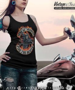 Sons Of Anarchy Fear The Reaper Racer Tank