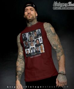 Sons Of Anarchy Group Mugshot Reaper Tank Top