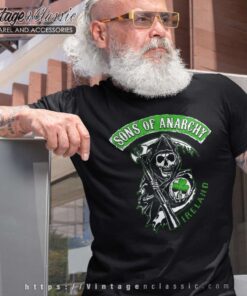 Sons Of Anarchy Ireland Irish Mens T Shirt
