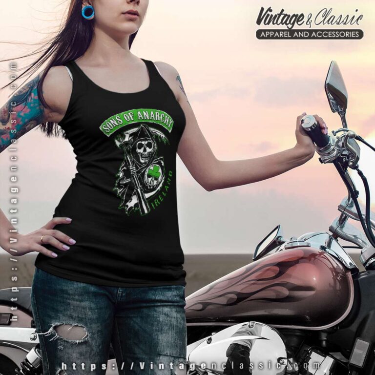 Sons Of Anarchy Ireland Irish Racer Tank Sons Of Anarchy Ireland Irish Racer Tank