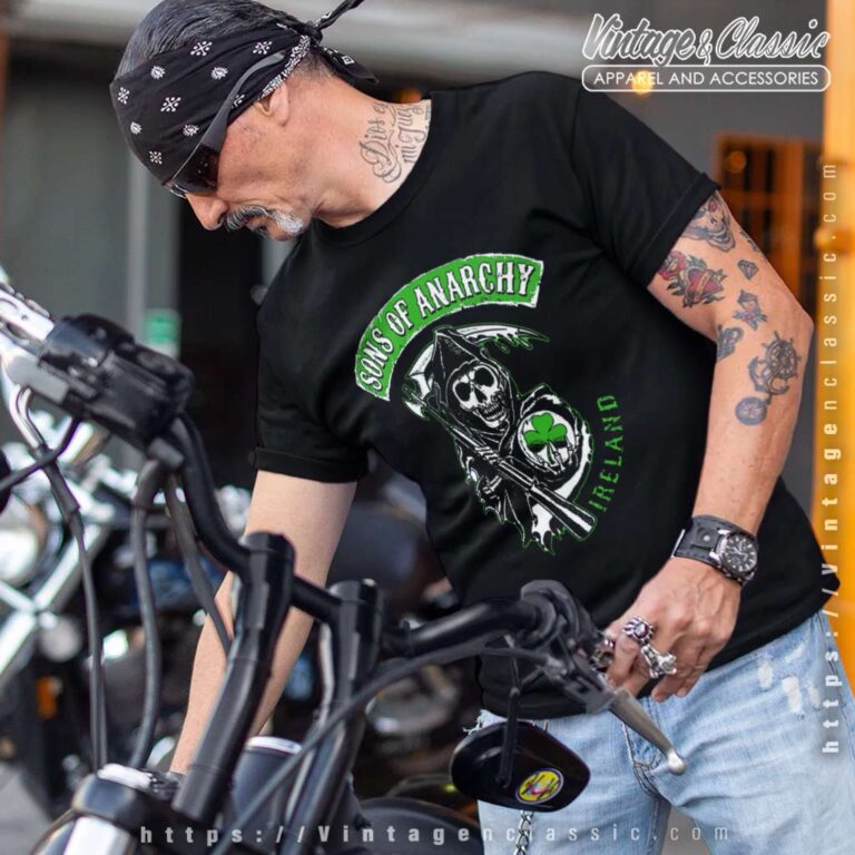 Sons Of Anarchy Ireland Irish T Shirt Sons Of Anarchy Ireland Irish T Shirt