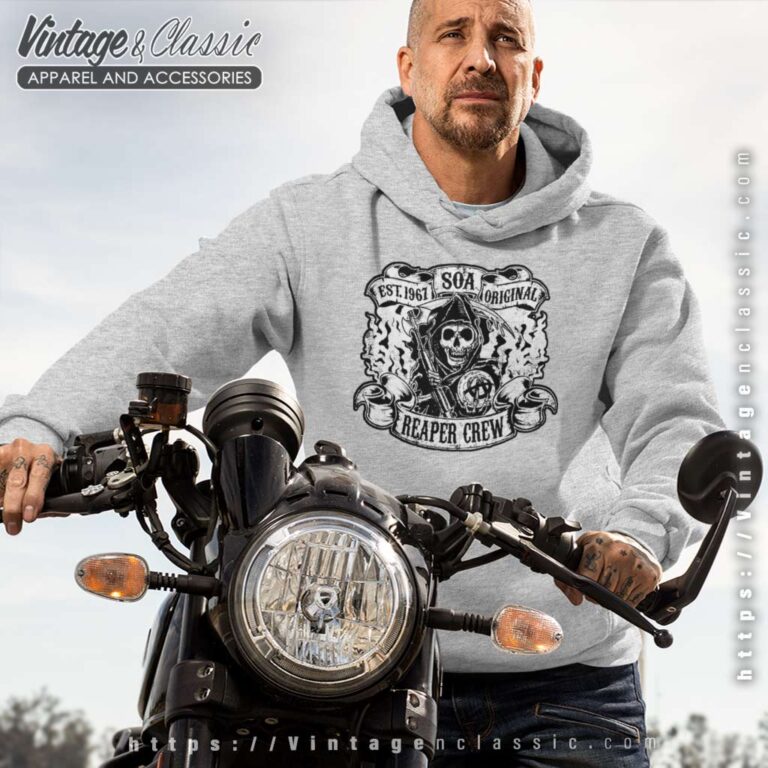 Sons Of Anarchy Reaper Crew Hoodie Sons Of Anarchy Reaper Crew Hoodie