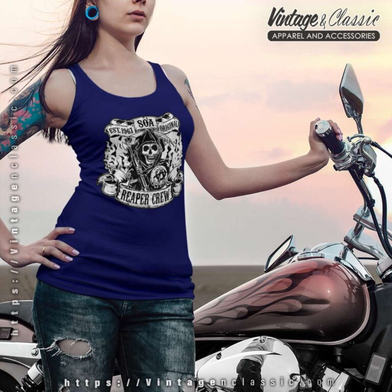 Sons Of Anarchy Reaper Crew Racer Tank Sons Of Anarchy Reaper Crew Racer Tank