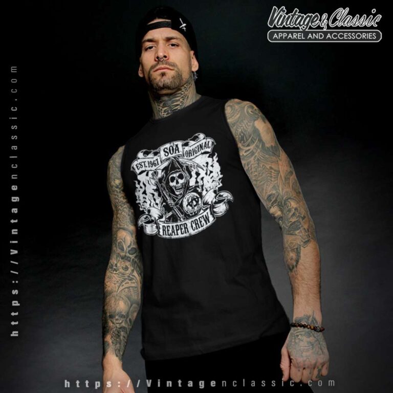 Sons Of Anarchy Reaper Crew Tank Top Sons Of Anarchy Reaper Crew Tank Top