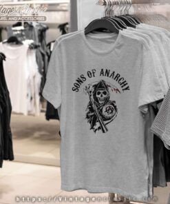 Sons Of Anarchy Reaper Logo Skull Shirt
