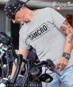 Sons Of Anarchy Samcro Logo T Shirt