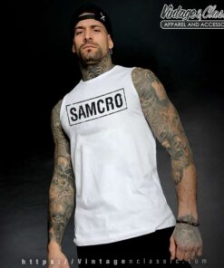 Sons Of Anarchy Samcro Logo Tank Top