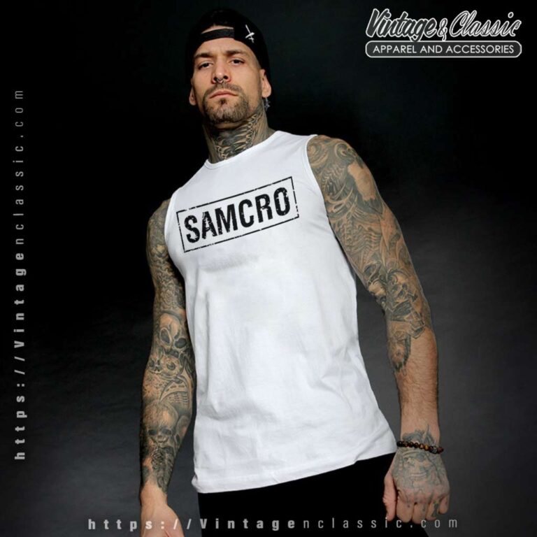 Sons Of Anarchy Samcro Logo Tank Top Sons Of Anarchy Samcro Logo Tank Top