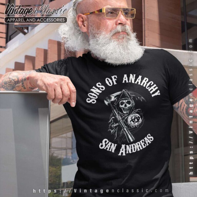 Sons Of Anarchy San Andreas Mens T Shirt Sons Of Anarchy San Andreas Mens T Shirt