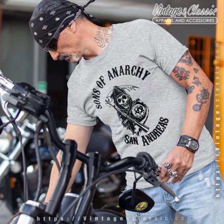 Sons Of Anarchy San Andreas T Shirt Sons Of Anarchy San Andreas T Shirt